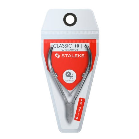 STALEKS profesionalios nagų kirpimo žnyplės CLASSIC 10 6mm 3