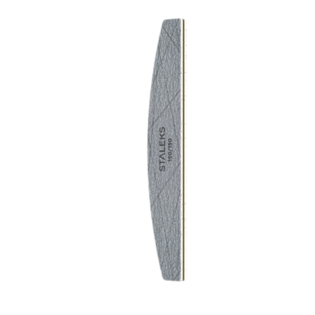 STALEKS SMART pusmėnulio formos mineralinė nagų dildė, 150/150 gritų (25 vnt.) 1 STALEKS SMART pusmėnulio formos mineralinė nagų dildė, 150/150 gritų (25 vnt.) 1