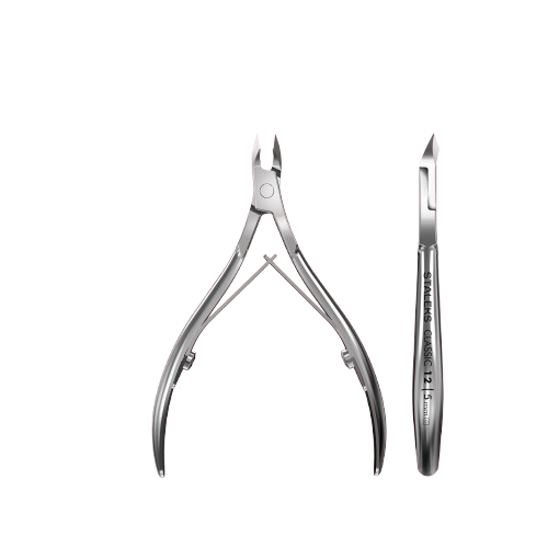 STALEKS profesionalios žnyplutės nagų odelėms CLASSIC 12 5mm 3 STALEKS profesionalios žnyplutės nagų odelėms CLASSIC 12 5mm 3