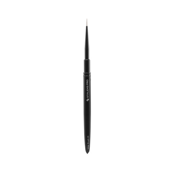 STALEKS PRO teptukas manikiūrui LINER BRUSH 01, 1mm / 7mm 2