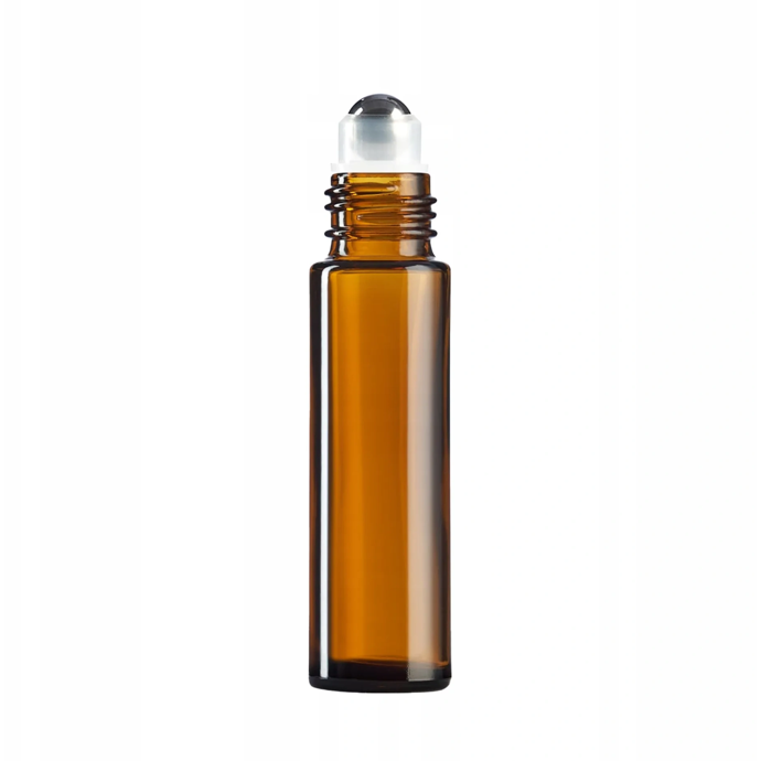 Stiklinis buteliukas  rutuliniu aplikatoriumi, 10 ml, 5 vnt.