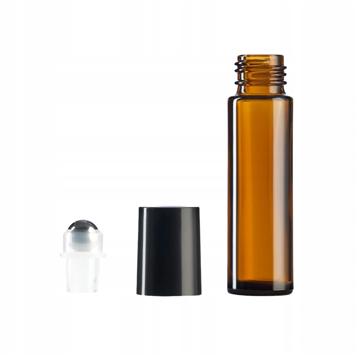 Stiklinis buteliukas  rutuliniu aplikatoriumi, 10 ml 1