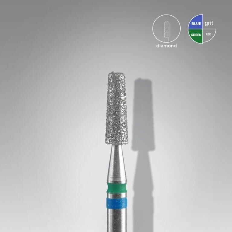 STALEKS deimantinis antgalis DUO EXPERT BLUE-GREEN 2,5 mm / 8 mm 1