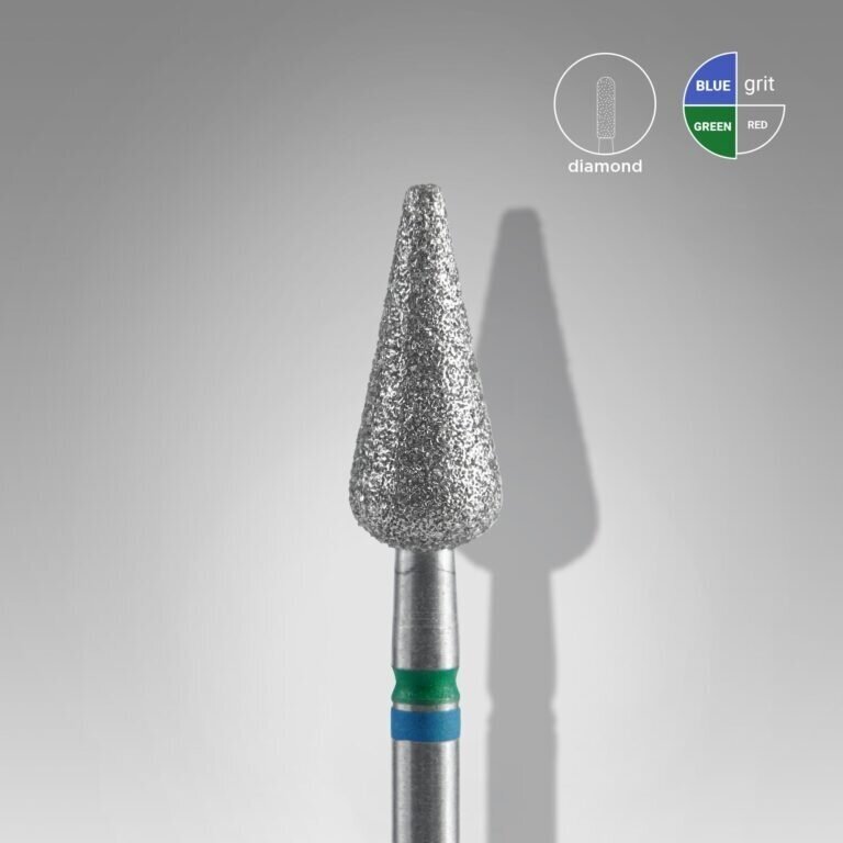 STALEKS deimantinis antgalis DUO EXPERT BLUE-GREEN 5 mm / 12 mm 1