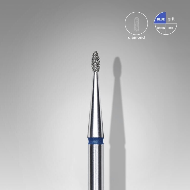 STALEKS deimantinis antgalis EXPERT BLUE 1,2 mm /3 mm 1