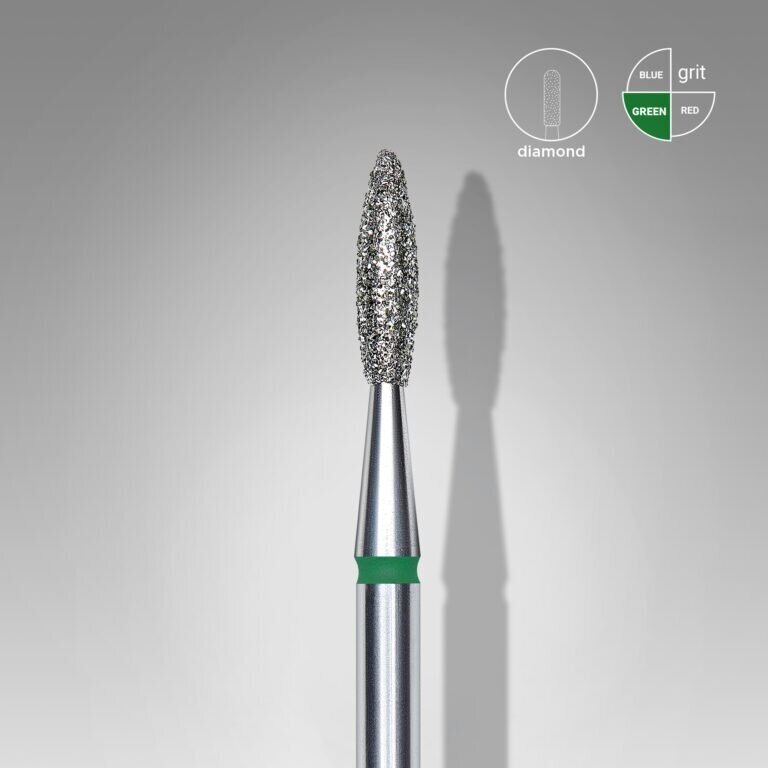 STALEKS deimantinis antgalis EXPERT GREEN 2,1 mm/8 mm 1 STALEKS deimantinis antgalis EXPERT GREEN 2,1 mm/8 mm 1