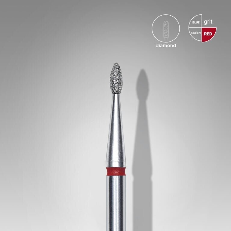 STALEKS deimantinis antgalis EXPERT RED 1,6 mm /4 mm 1