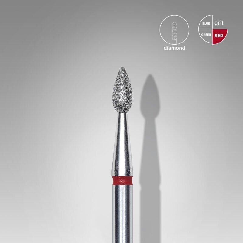 STALEKS deimantinis antgalis EXPERT RED 2,3 mm / 5 mm 1 STALEKS deimantinis antgalis EXPERT RED 2,3 mm / 5 mm 1