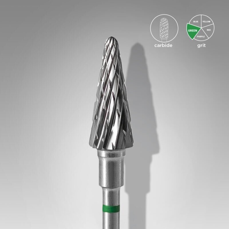 STALEKS karbidinis antgalis EXPERT GREEN 6 mm/14 mm 1 STALEKS karbidinis antgalis EXPERT GREEN 6 mm/14 mm 1