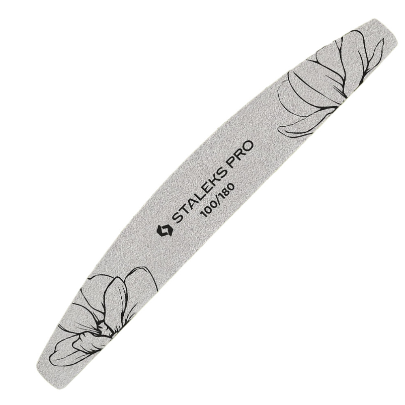 STALEKS PRO nagų dildė, 100/180 gritų, laivelio formos (1 vnt.) STALEKS PRO nagų dildė, 100/180 gritų, laivelio formos (1 vnt.)