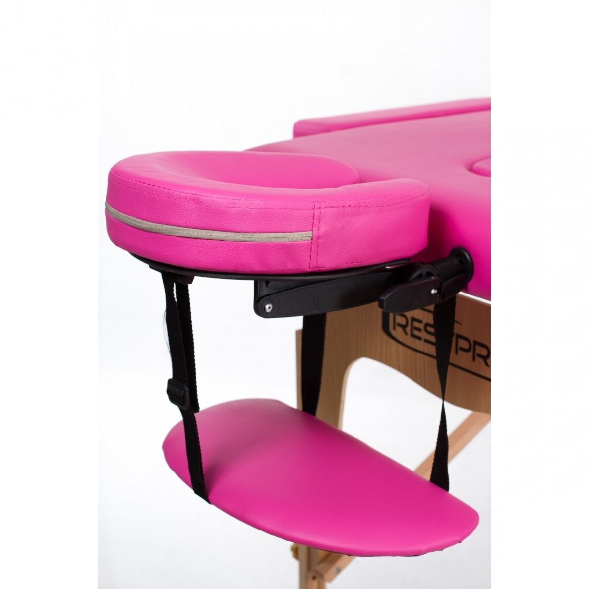 Profesionalus sulankstomas masažo stalas PINK 3 Profesionalus sulankstomas masažo stalas PINK 3