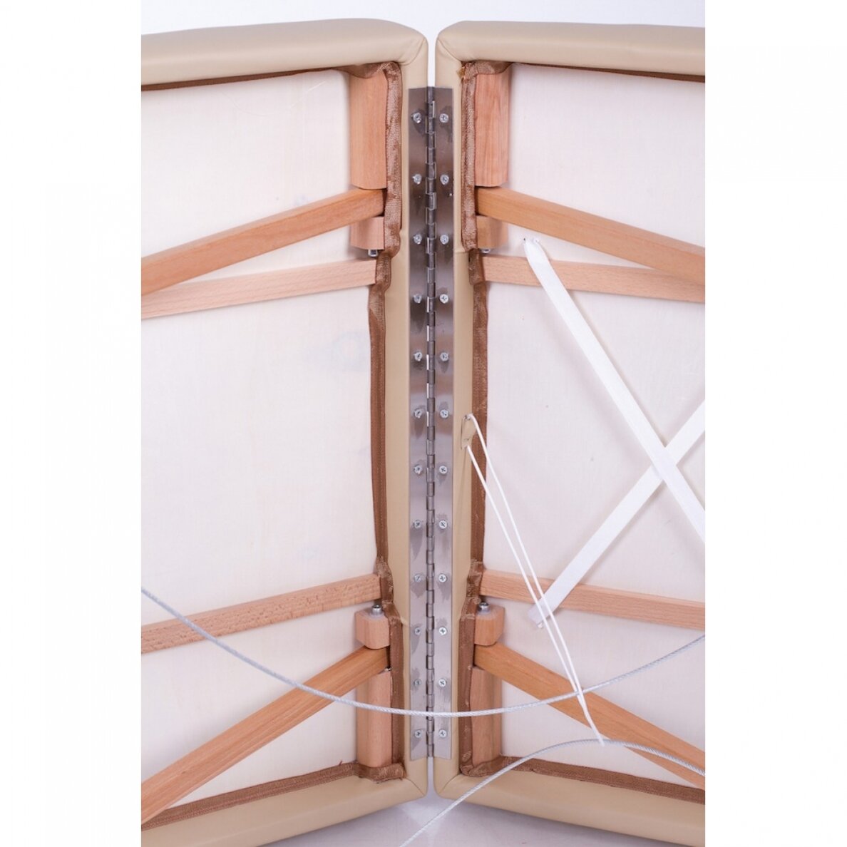 Profesionalus sulankstomas masažo stalas MEMORY 3 BEIGE 6