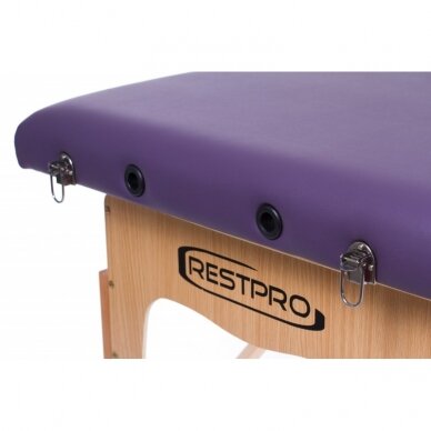 Profesionalus sulankstomas masažo stalas PURPLE 8 Profesionalus sulankstomas masažo stalas PURPLE 8