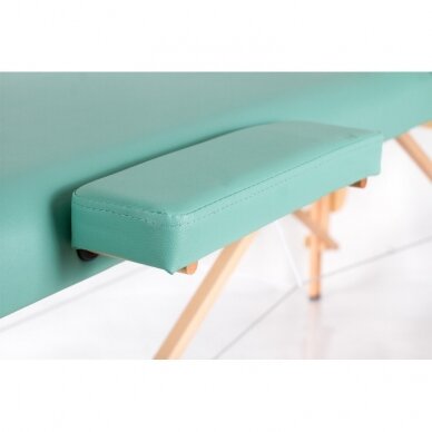 Profesionalus sulankstomas masažo stalas TURQUOISE 5 Profesionalus sulankstomas masažo stalas TURQUOISE 5