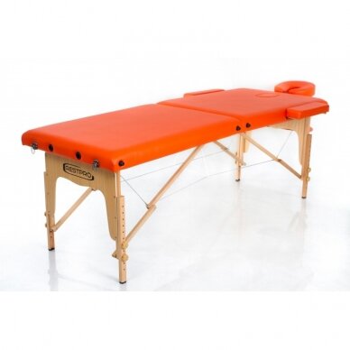 Profesionalus sulankstomas masažo stalas ORANGE 1 Profesionalus sulankstomas masažo stalas ORANGE 1