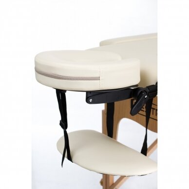 Profesionalus sulankstomas masažo stalas Classic-2 CREAM 3 Profesionalus sulankstomas masažo stalas Classic-2 CREAM 3