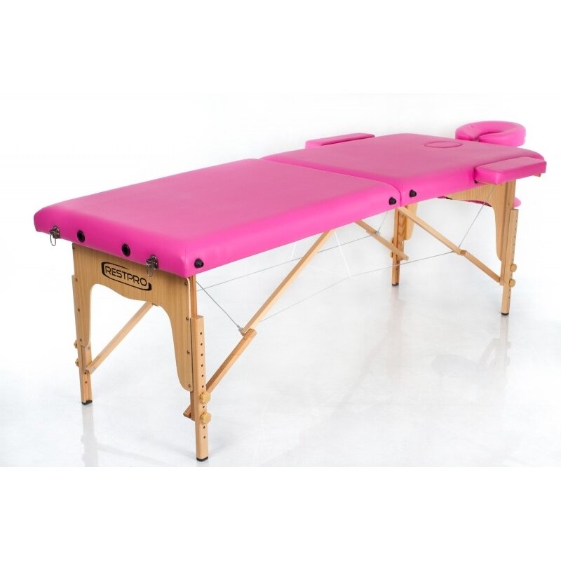 Profesionalus sulankstomas masažo stalas PINK 1 Profesionalus sulankstomas masažo stalas PINK 1