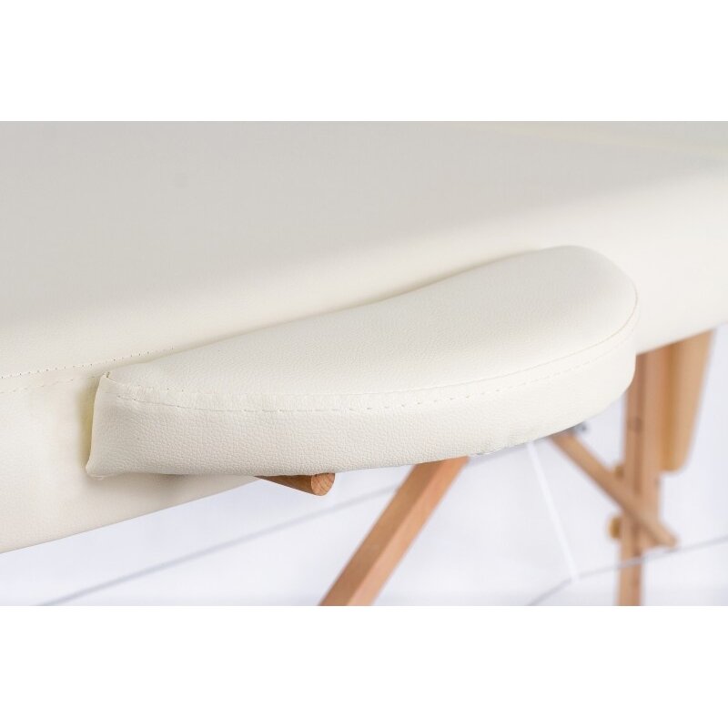 Profesionalus sulankstomas masažo stalas kosmetologams RESTPRO® CLASSIC OVAL 2 CREAM 5 Profesionalus sulankstomas masažo stalas kosmetologams RESTPRO® CLASSIC OVAL 2 CREAM 5