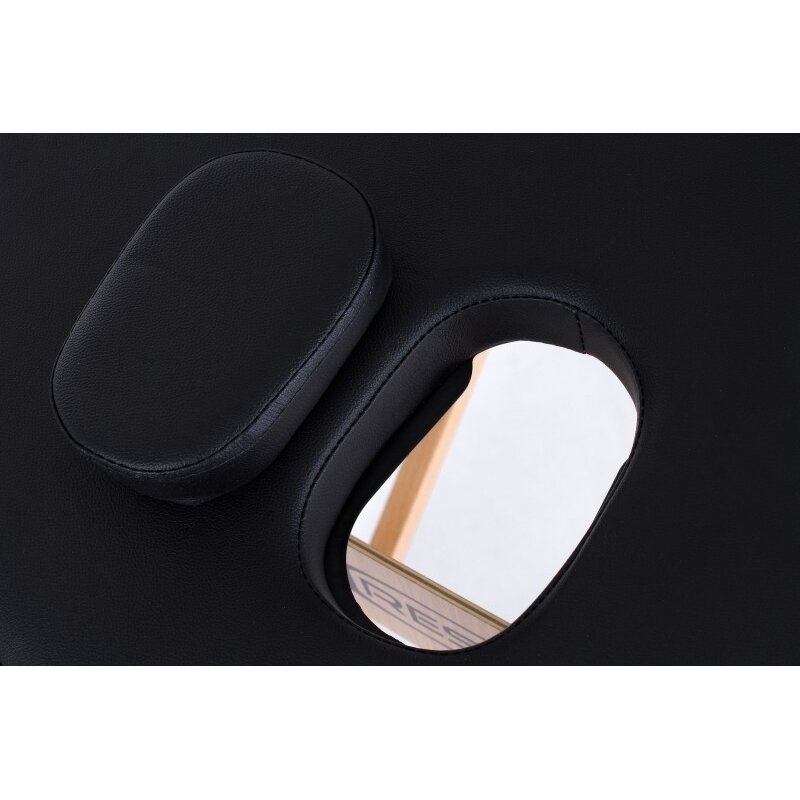 Profesionalus sulankstomas masažo stalas kosmetologams RESTPRO® CLASSIC OVAL 2 BLACK 6 Profesionalus sulankstomas masažo stalas kosmetologams RESTPRO® CLASSIC OVAL 2 BLACK 6