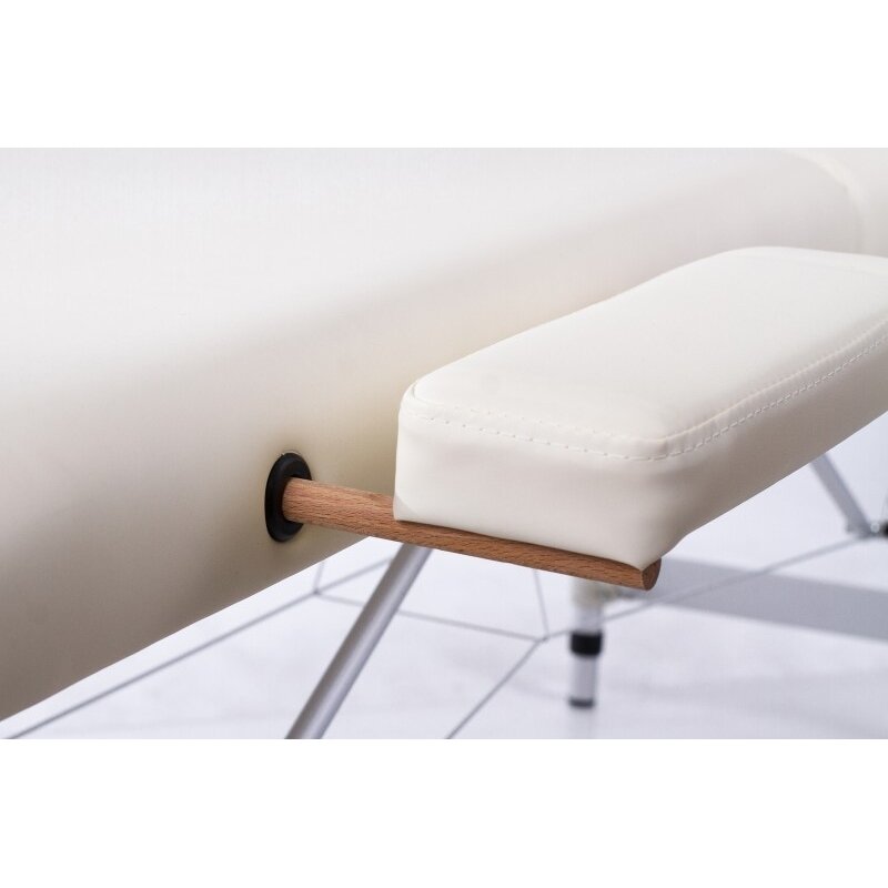 Profesionalus sulankstomas masažo stalas ALU 2 (S) CREAM 7 Profesionalus sulankstomas masažo stalas ALU 2 (S) CREAM 7