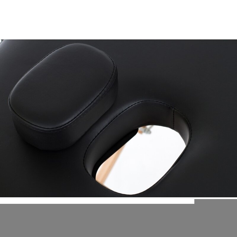 Profesionalus sulankstomas masažo stalas VIP OVAL 3 BLACK 5 Profesionalus sulankstomas masažo stalas VIP OVAL 3 BLACK 5