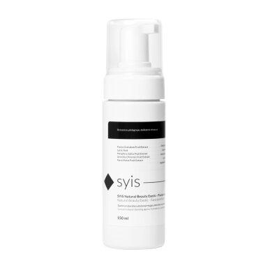 SYIS NATURAL BEAUTY valomosios veido putos su vaisių ekstraktais, 150 ml SYIS NATURAL BEAUTY valomosios veido putos su vaisių ekstraktais, 150 ml