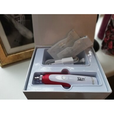 Profesionalus mezopenas mikroadatinei mezoterapijai SYIS MICRONEEDLE PEN 03 4 Profesionalus mezopenas mikroadatinei mezoterapijai SYIS MICRONEEDLE PEN 03 4