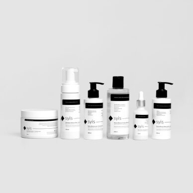 SYIS NATURAL BEAUTY gaivinantis veido tonikas su rožių hidrolatu ir vaisių ekstraktais, 250 ml 2