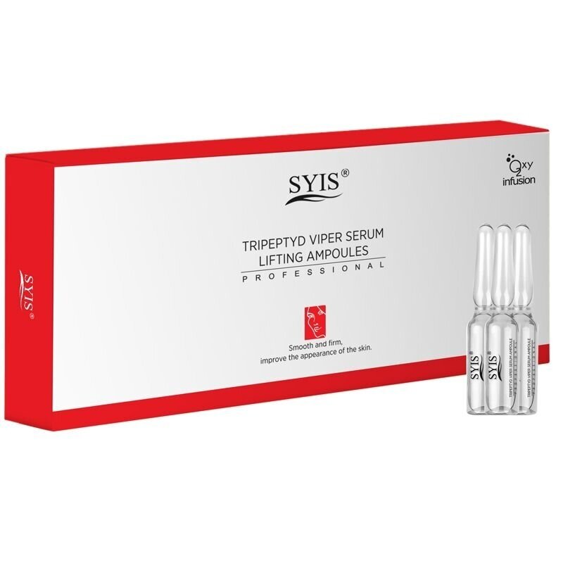 SYIS TRIPEPTYD VIPER liftinguojantis serumas veido odai ampulėse (10 x 3 ml) SYIS TRIPEPTYD VIPER liftinguojantis serumas veido odai ampulėse (10 x 3 ml)