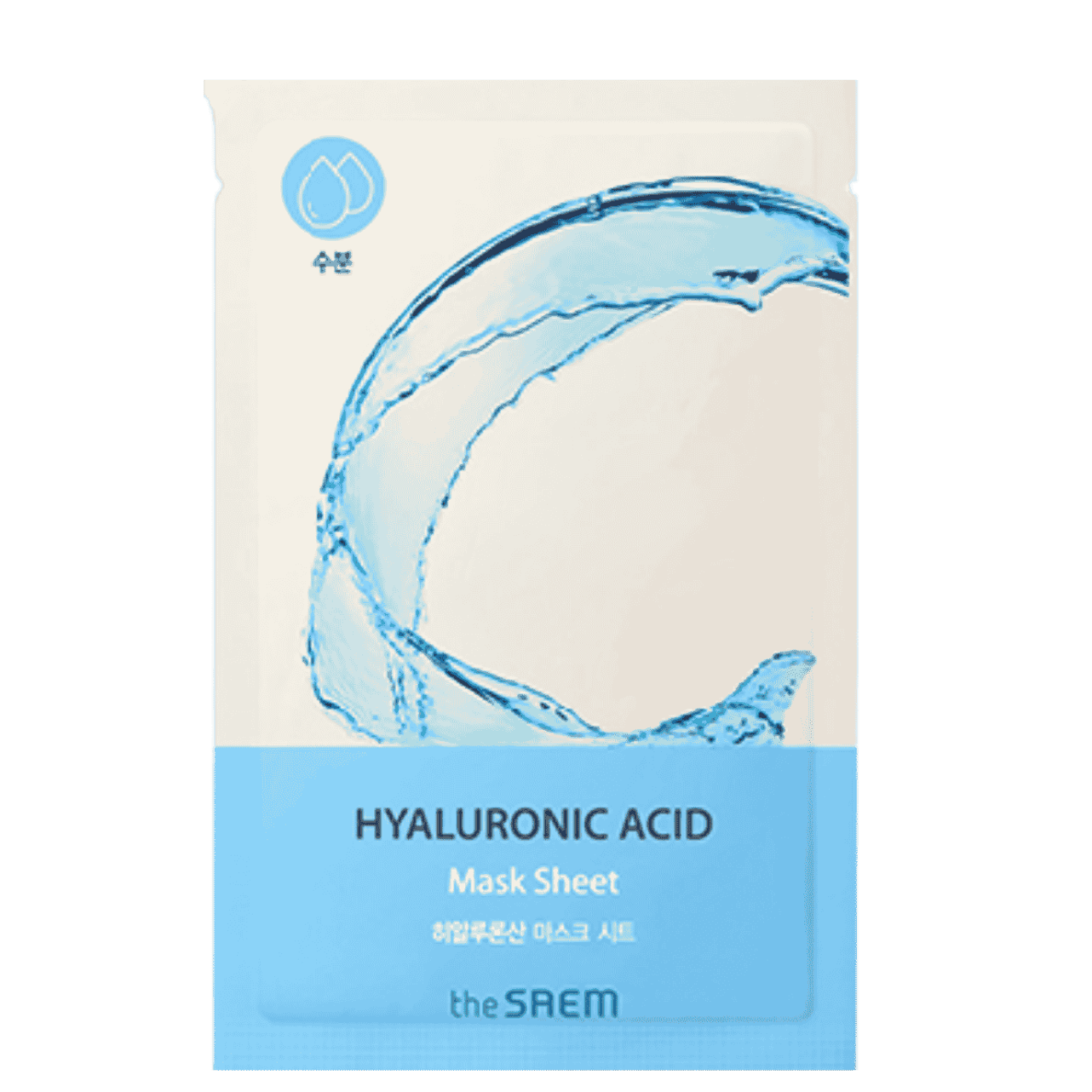 THE SAEM HYALURONIC ACID drėkinamoji lakštinė veido kaukė su hialurono rūgštimi, 1 vnt THE SAEM HYALURONIC ACID drėkinamoji lakštinė veido kaukė su hialurono rūgštimi, 1 vnt