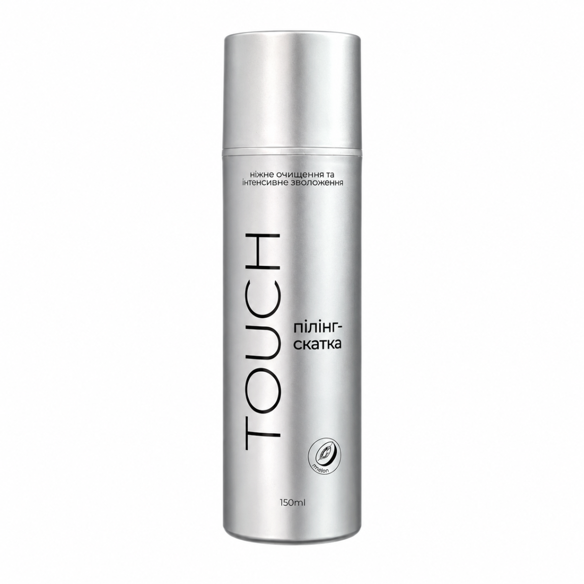 TOUCH gelinis rankų ir pėdų šveitiklis SILVER LINE MELON, 150 ml TOUCH gelinis rankų ir pėdų šveitiklis SILVER LINE MELON, 150 ml