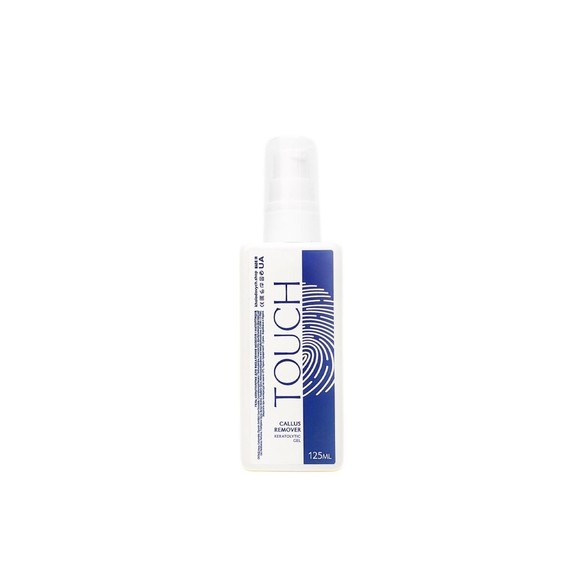 TOUCH keratolitinis gelis nuospaudų šalinimui, 125 ml TOUCH keratolitinis gelis nuospaudų šalinimui, 125 ml