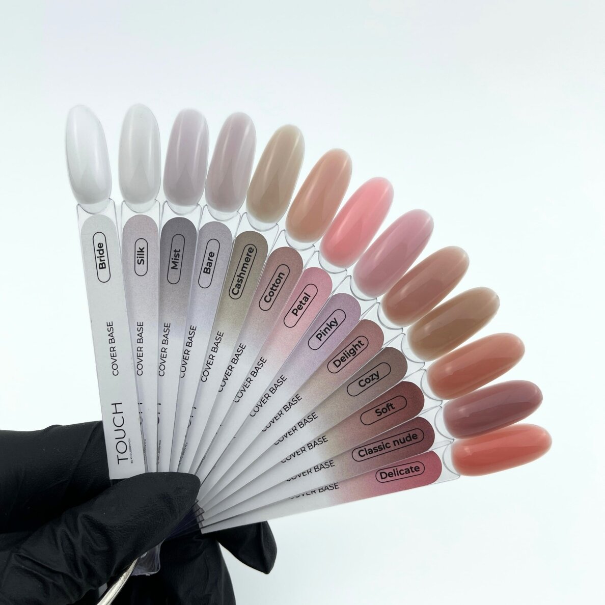 TOUCH NAILS hibridinė nagų lako bazė ilgalaikiam manikiūrui COVER BASE, 13 ml (Classic nude ) 3 TOUCH NAILS hibridinė nagų lako bazė ilgalaikiam manikiūrui COVER BASE, 13 ml (Classic nude ) 3