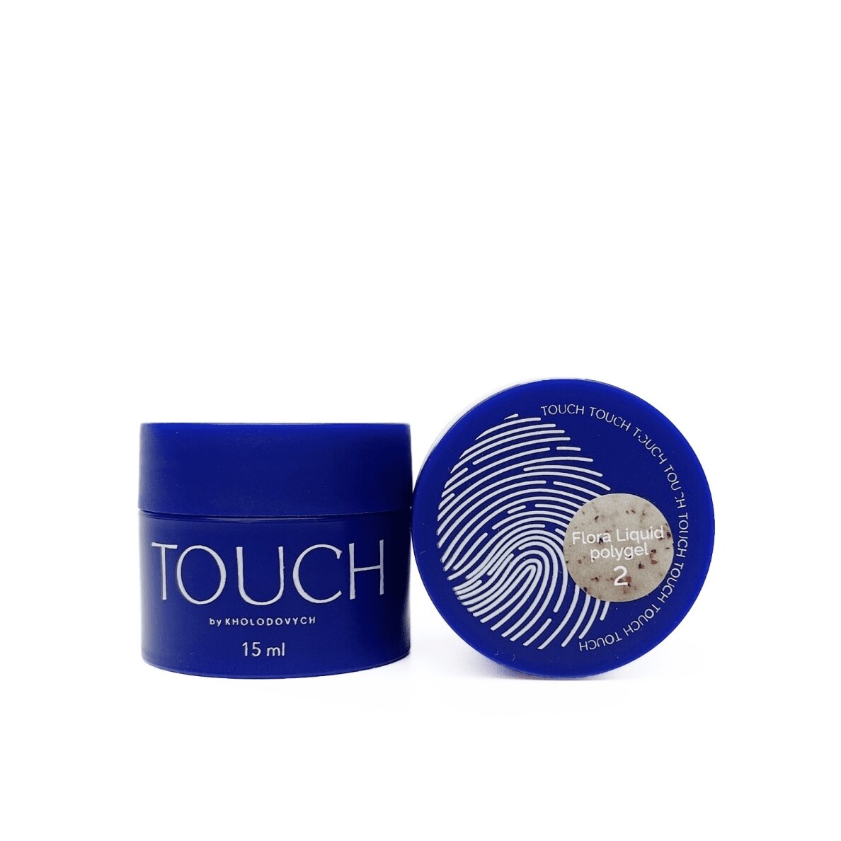 TOUCH NAILS skystas poligelis ilgalaikiam nagų priauginimui FLORA 04, 15 ml 2