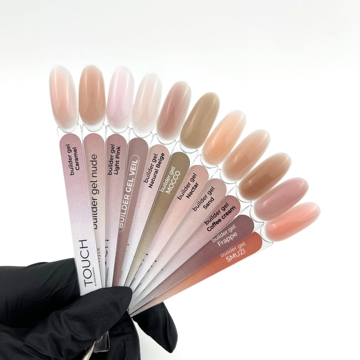 TOUCH NAILS statybinė nagų bazė ilgalaikiam manikiūrui BUILDER GEL, 30 ml (Milk ) 1