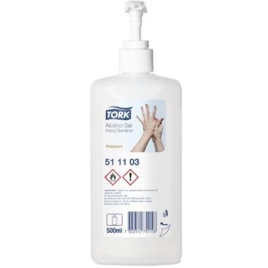 TORK gelinis rankų dezinfekantas, 500 ml TORK gelinis rankų dezinfekantas, 500 ml