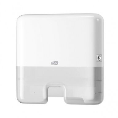 TORK XPRESS® MULTIFOLD MINI sulankstytų popierinių rankšluosčių dozatorius, baltos spalvos TORK XPRESS® MULTIFOLD MINI sulankstytų popierinių rankšluosčių dozatorius, baltos spalvos