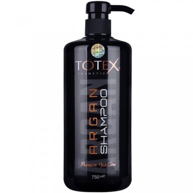 TOTEX ARGAN plaukų šampūnas su argano aliejumi, 750 ml TOTEX ARGAN plaukų šampūnas su argano aliejumi, 750 ml