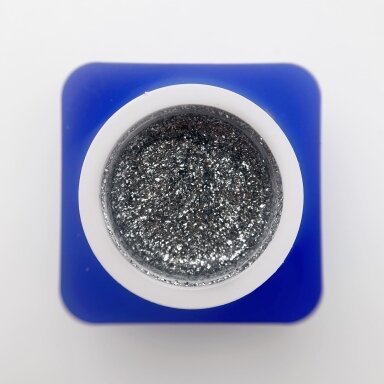 TOUCH dekoratyvinis nagų dailės gelis GLITTER GEL 01, 5 ml