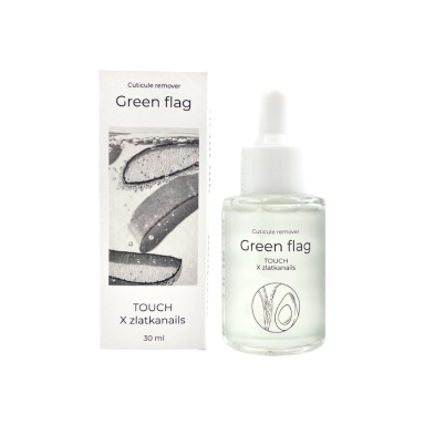 TOUCH GREEN FLAG šarminio pagrindo odelių minkštiklis, 30 ml