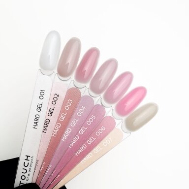 TOUCH NAILS hibridinė nagų bazė ilgalaikiam manikiūrui HARD GEL Nr. 03, 15 ml TOUCH NAILS hibridinė nagų bazė ilgalaikiam manikiūrui HARD GEL Nr. 03, 15 ml