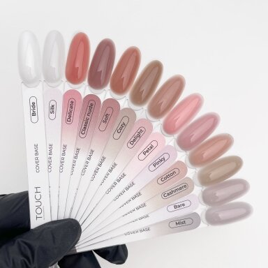 TOUCH NAILS hibridinė nagų lako bazė ilgalaikiam manikiūrui COVER BASE, 30 ml (Milk ) TOUCH NAILS hibridinė nagų lako bazė ilgalaikiam manikiūrui COVER BASE, 30 ml (Milk )