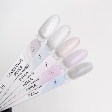 TOUCH NAILS hibridinė nagų lako bazė ilgalaikiam manikiūrui COVER BASE Perla 03, 13 ml TOUCH NAILS hibridinė nagų lako bazė ilgalaikiam manikiūrui COVER BASE Perla 03, 13 ml