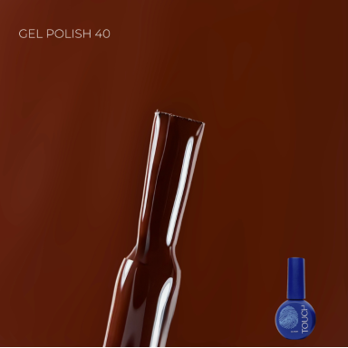 TOUCH NAILS hibridinis nagų lakas ilgalaikiam manikiūrui GEL POLISH 40, 9 ml