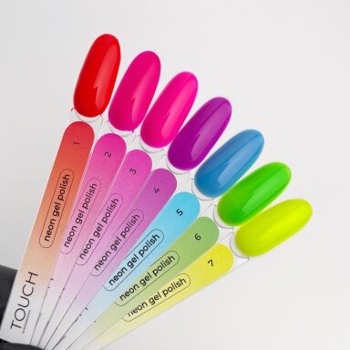 TOUCH NAILS hibridinis nagų lakas ilgalaikiam manikiūrui NEON GEL POLISH 04, 9 ml TOUCH NAILS hibridinis nagų lakas ilgalaikiam manikiūrui NEON GEL POLISH 04, 9 ml