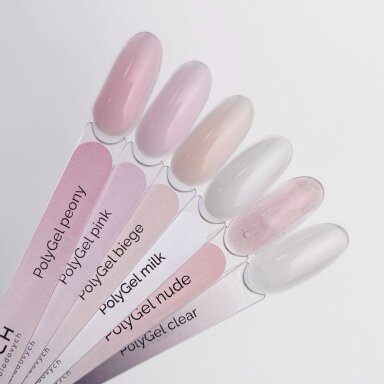 TOUCH NAILS poligelis ilgalaikiam nagų priauginimui , 30 ml (Nude ) TOUCH NAILS poligelis ilgalaikiam nagų priauginimui , 30 ml (Nude )