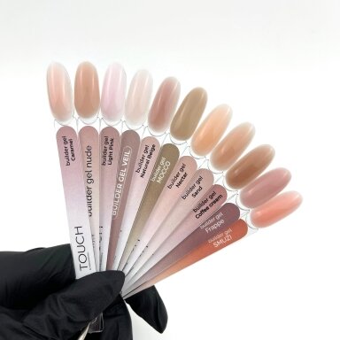 TOUCH NAILS statybinė nagų bazė ilgalaikiam manikiūrui BUILDER GEL, 30 ml (Veil ) TOUCH NAILS statybinė nagų bazė ilgalaikiam manikiūrui BUILDER GEL, 30 ml (Veil )