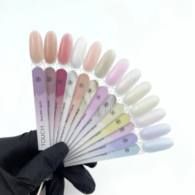 TOUCH NAILS statybinė nagų bazė ilgalaikiam manikiūrui BUILDER LIQUID 20, 15 ml