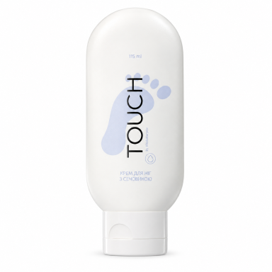 TOUCH pėdų kremas su 3 % šlapalo, 115 ml TOUCH pėdų kremas su 3 % šlapalo, 115 ml