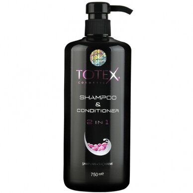 TOTEX maitinantis plaukų šampūnas su medumi sausiems ir pažeistiems plaukams, 750 ml TOTEX maitinantis plaukų šampūnas su medumi sausiems ir pažeistiems plaukams, 750 ml